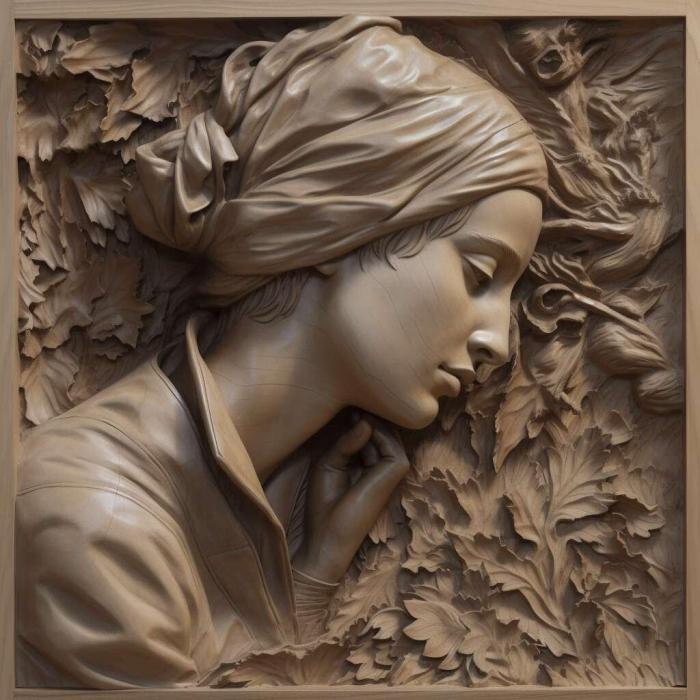 نموذج ثلاثي الأبعاد لآلة CNC 3D Art 